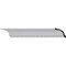 Ekena Millwork 4 1/4"H x 5 1/4"P x 6 3/4"F x 94 1/2"L Artis Egg and Dart Crown Moulding MLD04X05X06AR - alternate 1